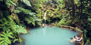 Source d'eau chaude Açores